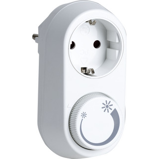 DIMMER FÖR VÄGGUTTAG VIT LED