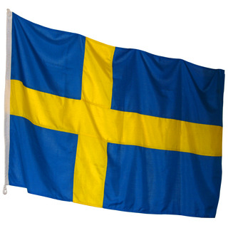 FLAGGA SVERIGE 240X150CM