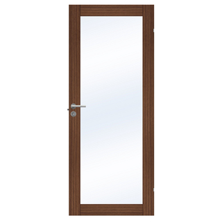 SPEGELDÖRR UNIQUE GW01 VALNÖT FANER 825X2040MM