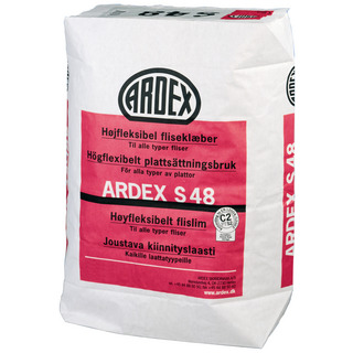 PLATTLIM ARDEX S48 12.5KG HÖGELASTISK FIX GOLV/VÄGG INNE
