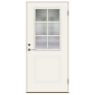 YTTERDÖRR P-400 VIT