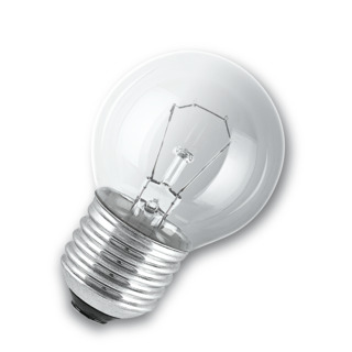 GLÖDLAMPA KLOT 11W E27 KLAR CL P (59LM) OSRAM