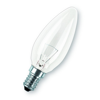 GLÖDLAMPA KRON 11W E14 KLAR CL B (59LM) OSRAM