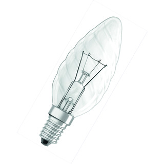 GLÖDLAMPA KRON VRIDEN 11W E14 KLAR CL BW (59LM) OSRAM