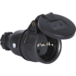 SKARVUTTAG JORDAD SVART M LOCK IP44