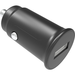 BILLADDARE 1XUSB 2,4A SVART