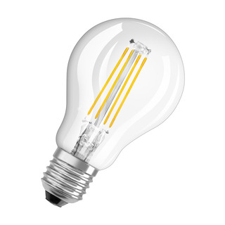 LED-LAMPA OSRAM KLOT 40 E27 DIM KLAR 827 CL P