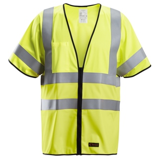 VÄST KL3 PW VARSELGUL STL XL