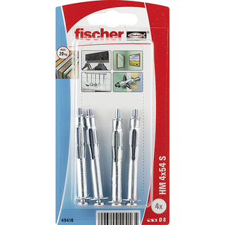 METALLEXPANDER HM 4X54 4ST DUBBELGIPS