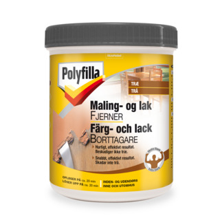 FÄRG&LACKBORTTAGNING POLYFILLA IN/UTOMHUS 1L