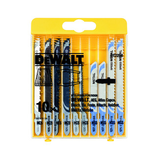 STICKSÅGBLADSSATS DT2294 10ST FÖR METALL        (1)