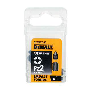 BITS TORSION DT7387T PZ2 25MM