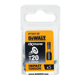 BITS TORSION DT7381T T20 25MM