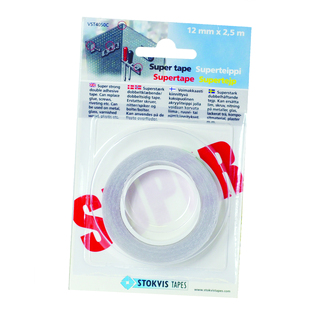 SUPERTEJP 0,5X12MM 2,5M TRANSPARENT