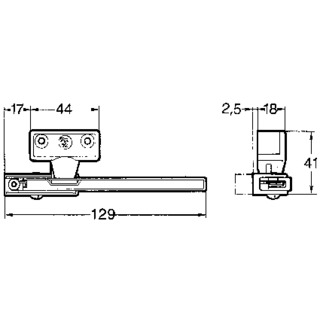 VENTILATIONSBESLAG FIX 93 VIT FÖR UTÅTGÅENDE FÖNSTER (10) SB