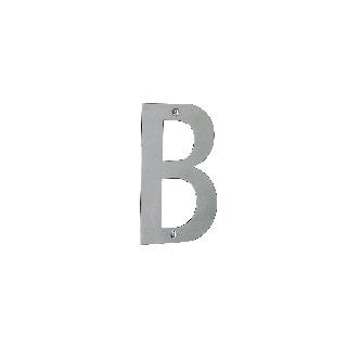 BOKSTAV C BORSTAD ROSTFRI STÅL