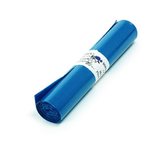 PLASTSÄCK 125L BLÅ 10 ST PALL