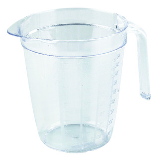MÅTTKANNA GLASKLAR 1L