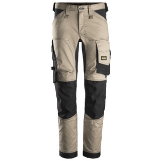 ARBETSBYXA I STRETCH AW KHAKI/SVART STL 62