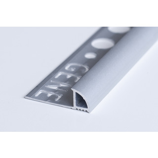 KAKELLIST ALU MA/SIL 10MM 2,5M MATT/SILVER 10MM 2,5M