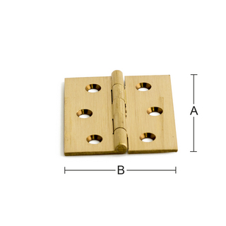 GÅNGJÄRN 1165 MÄSSING 2-PACK