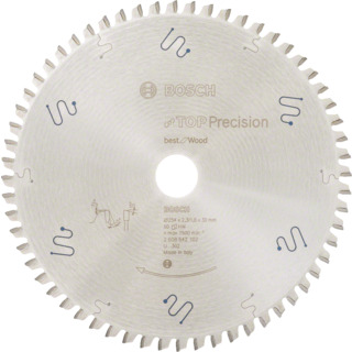 CIRKELSÅGKL 254X30MM 60T TOP P PASSAR KAP-GERINGSSÅGAR
