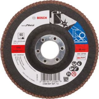 LAMELLRONDELL BMT R 125MM K60