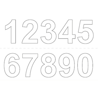 SIFFRA VINYL 0-9X2 50MM