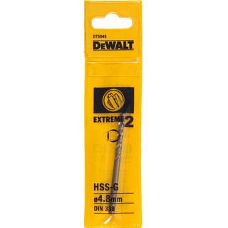 BORR HSS EXT2  4,8MM 1-PACK DT5045-QZ METALLBORR EXTREME2