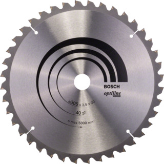 CIRKELSÅGKL 305X2,5X30MM 40T - PASSAR KAP-GERINGSSÅGAR