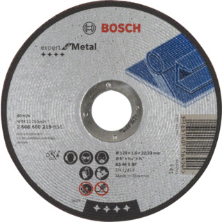 KAPSKIVA METALL 125X1,6MM TILL VINKELSLIP