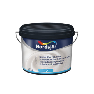 SNICKERIFÄRG ORG HB NS-VIT 2,5 HALVBLANK NORDSJÖVIT