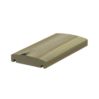 ÖVERLIGGARE 34X145MM IMPREGNERAD NTR/AB HALVRUND