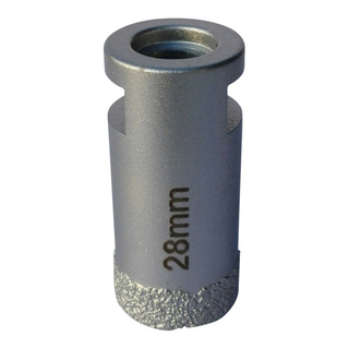 DIAMANTBORR M14 KLINKERS 28MM
