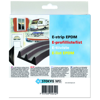 TÄTLIST E EPDM BRUN  6M 9MMX4MMX6M (24)
