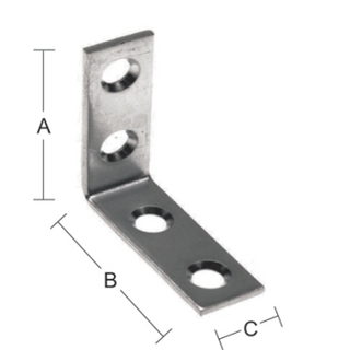 VINKELJÄRN ELZINK 2-PACK