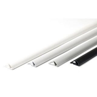 KAKELLIST I ALUMINIUM VIT