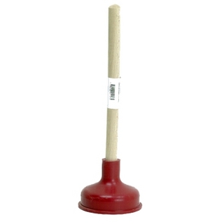 VASKRENSARE GUMMI MED TRÄSKAFT 130MM