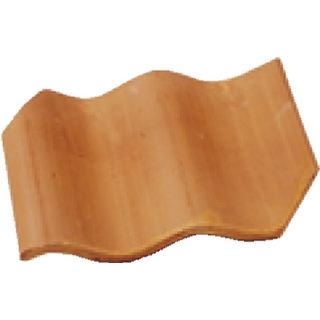 SKARVPANNA 130MM NATURRÖD