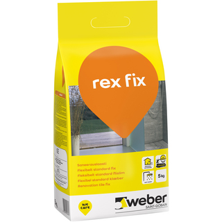 FÄSTMASSA REX FIX STD 5KG FLEXIBELT