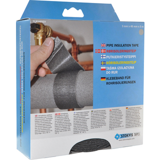 RÖRISOLERINGSTEJP GRÅ 48MMX5M