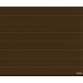 TAKSKJUTPORT RENOMATIC MP WG RAL 8028 BRUN 5000X2500MM