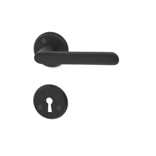 DÖRRHANDTAG NEW YORK KOMBI SVART SB 19796