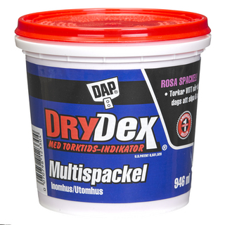 SPACKEL DRYDEX VIT 946ML MED TORKTIDSINDIKATOR