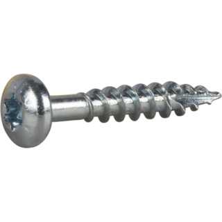 TRÄSKRUV 4X25 200ST ESSDRIVE KULLRIG SKALLE FZB