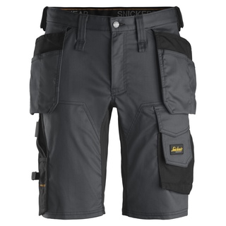 SHORTS 6141 STRETCH STÅLGRÅ/SVART