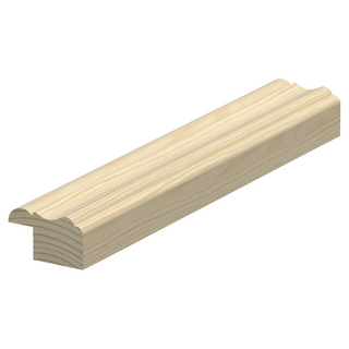 BRÖSTLIST FURU 21X36MM ALLMOGE OBEHANDLAD