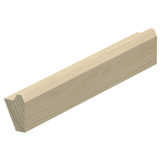SKUGGLIST FURU 21X33MM OBEHANDLAD