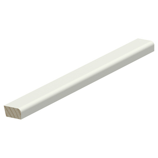SMYGLIST FURU 8X15MM VITMÅLAD