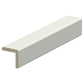 YTTERHÖRNLIST FURU 33X33MM VITMÅLAD
